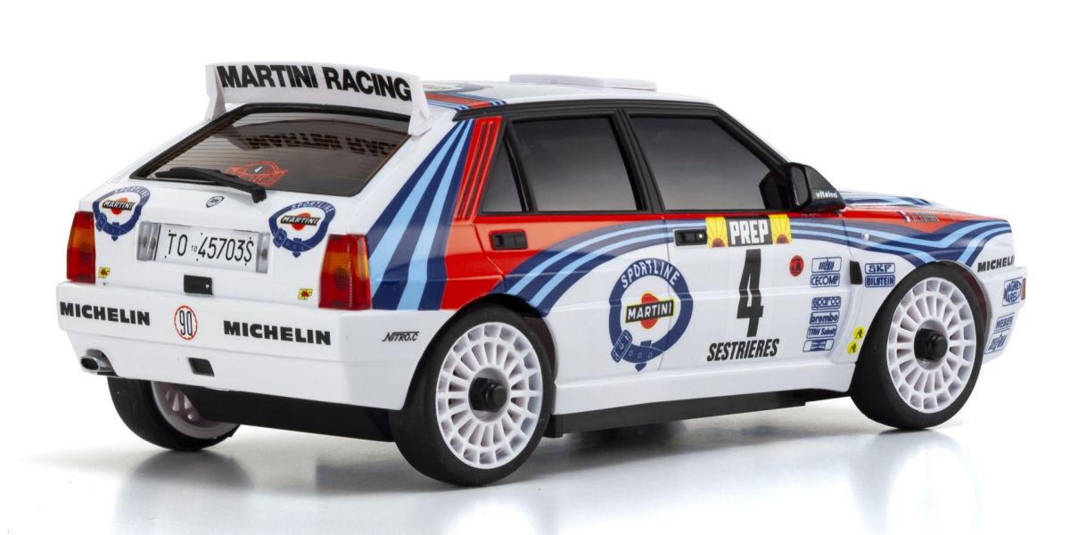 Kyosho - MINI-Z AWD LANCIA DELTA No.4 1992 Monte Carlo Rally Winner