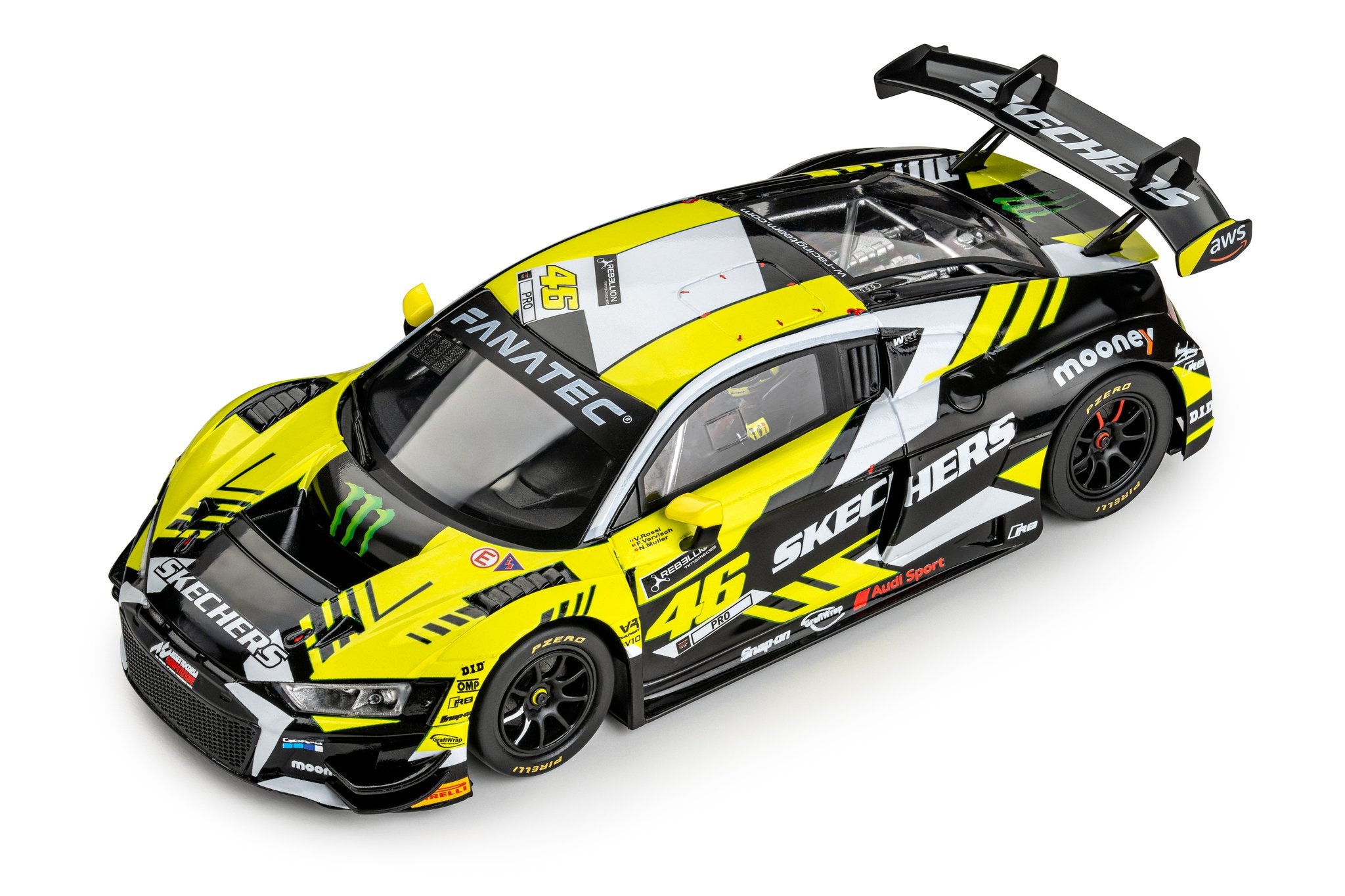 Slot.It - Audi R8 GT3 LMS EVO II - Skechers #46 - V Rossi - '22 GT WC Europe