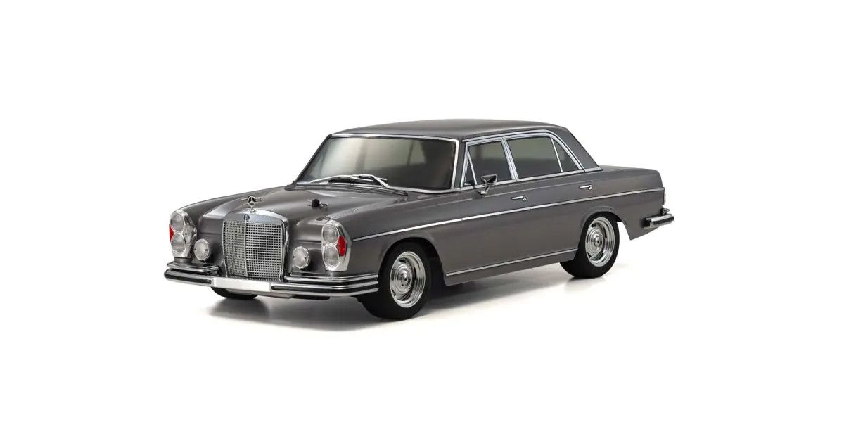 Kyosho - 1:10 Scale Radio Controlled Electric Powered 4WD FAZER Mk2 FZ02L Series readyset 1971 Mercedes-Benz 300 SEL 6.3 Beige Gray