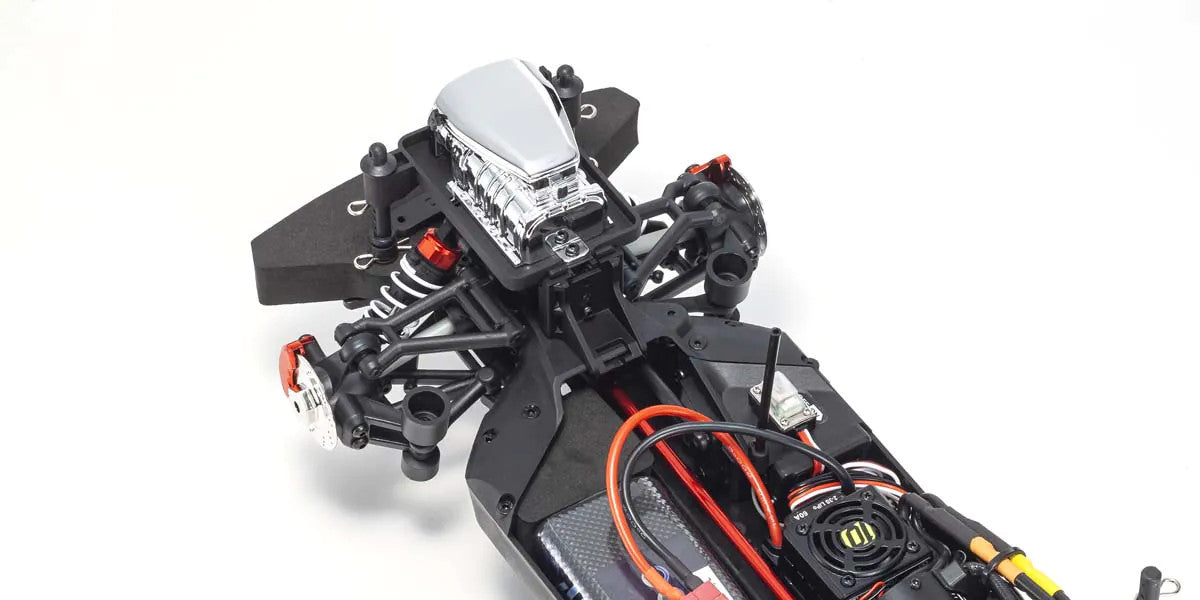 Kyosho - 1/10 Scale Radio Controlled Electric Powered 4WD FAZER Mk2 FZ02L VE Series Readyset 1970 Dodge Charger Supercharged VE Gray