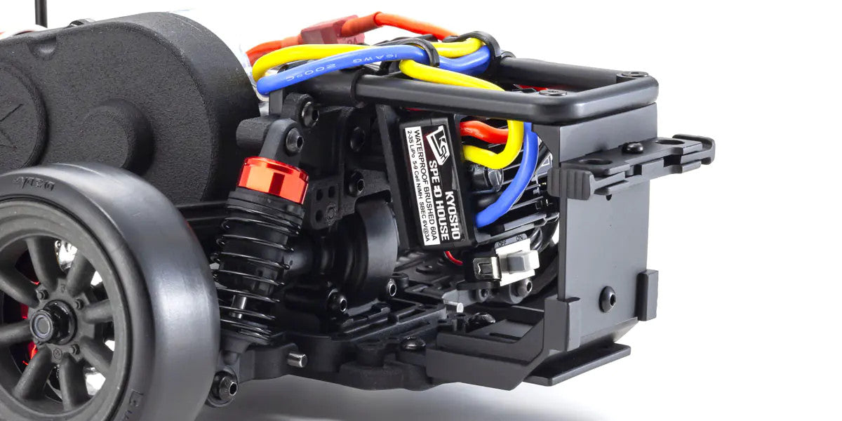 Kyosho - 1:10 Scale Radio Controlled Electric Powered 2WD FAZER D2 FZD2 Series readyset TOYOTA 86 GT Tuned Ver. Lightning Red