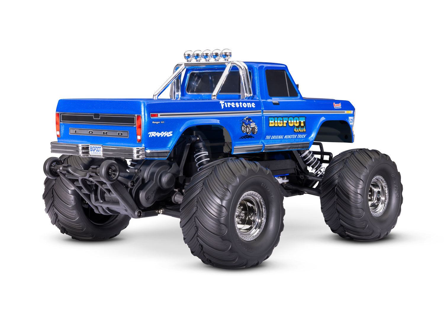 Traxxas - BIGFOOT No. 1 XL-5, Battery & USB-C Charger