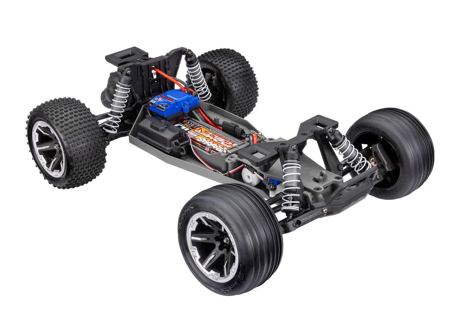 Traxxas - Rustler 2WD XL-5 w/Battery, Roja