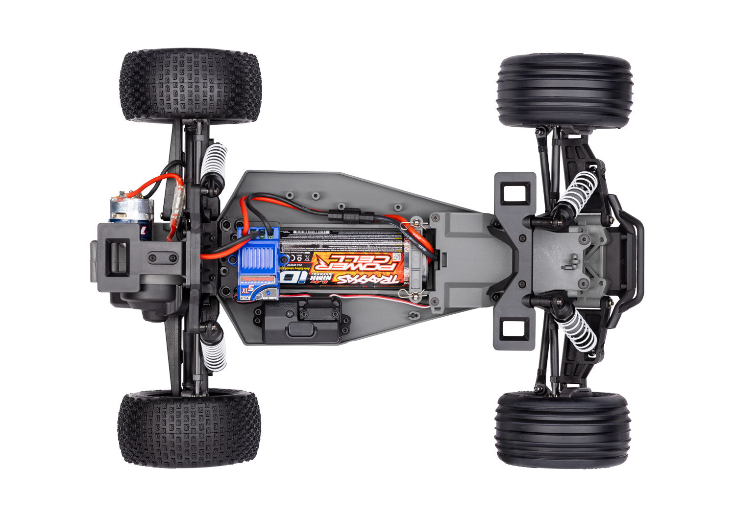 Traxxas - Rustler 2WD XL-5 w/Battery, Roja