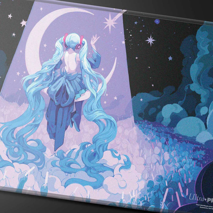 Hatsune Miku - Secret Lair - Stitched Edge Playmat for Magic: The Gathering - (Spring) Inspiring Vantage
