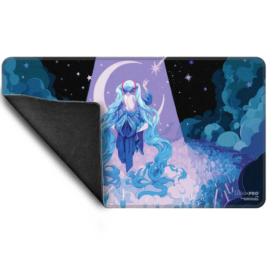 Hatsune Miku - Secret Lair - Stitched Edge Playmat for Magic: The Gathering - (Spring) Inspiring Vantage