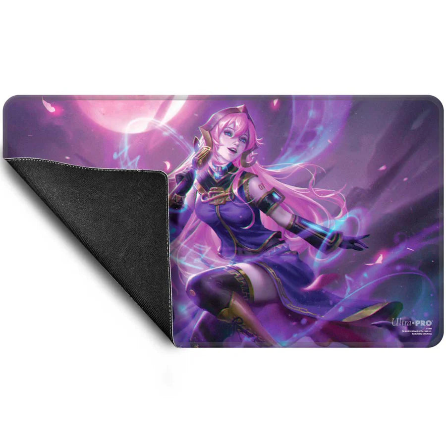 Hatsune Miku - Secret Lair - Stitched Edge Playmat for Magic: The Gathering - (Fall) Liliana of the Dark Realms