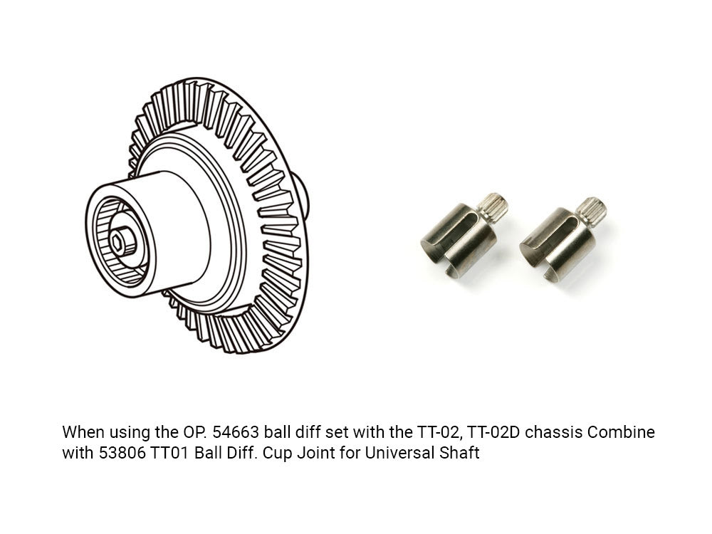 Tamiya - Universal Shaft Assembly (TT-01, TT-02 & TA04)