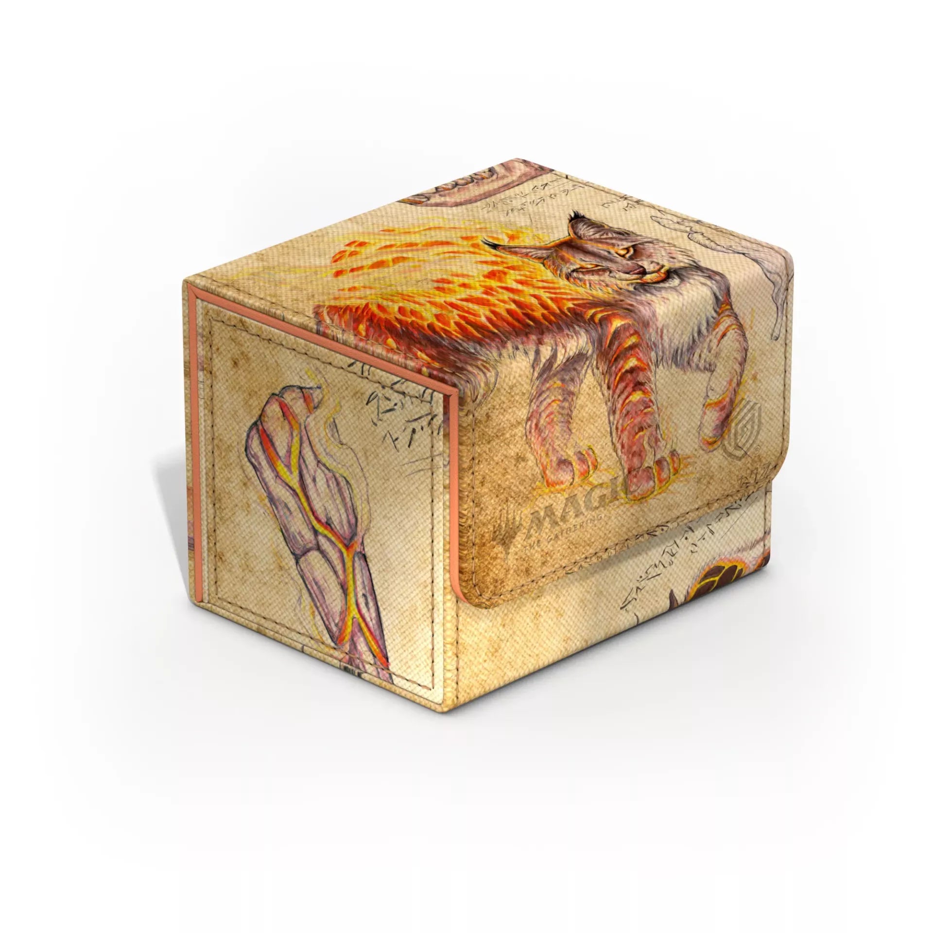 Ultimate Guard - Deck Case: Sidewinder 100+ Standar Size MTG - Bloomburrow -Suspine Lynx