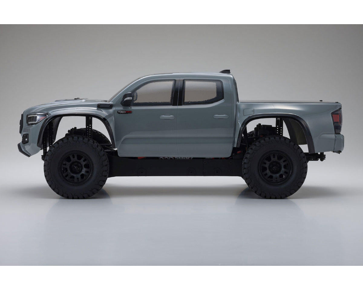 Kyosho - 1:10 Scale Radio Controlled Electric Powered 4WD KB10L Series readyset 2021 Toyota Tacoma TRD Pro Lunar Rock