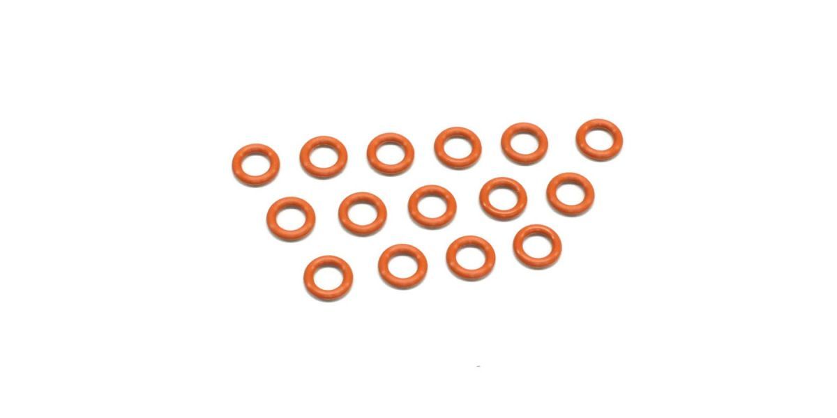 Kyosho - Silicone O-Ring(P6/Orange) 15Pcs