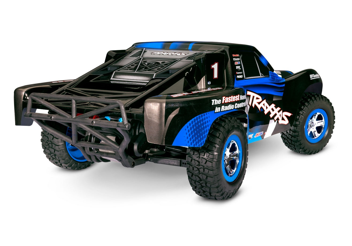 Traxxas - Slash 1/10-Scale 2WD Short Course Racing Truck with TQ™ 2.4GHz radio system, Azul