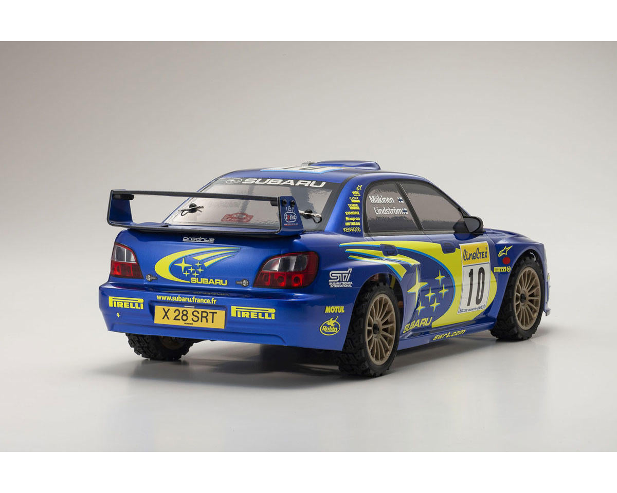 Kyosho - 1:10 Scale Radio Controlled Electric Powered 4WD FAZER Mk2 FZ02-R Series readyset Subaru Impreza WRC 2002