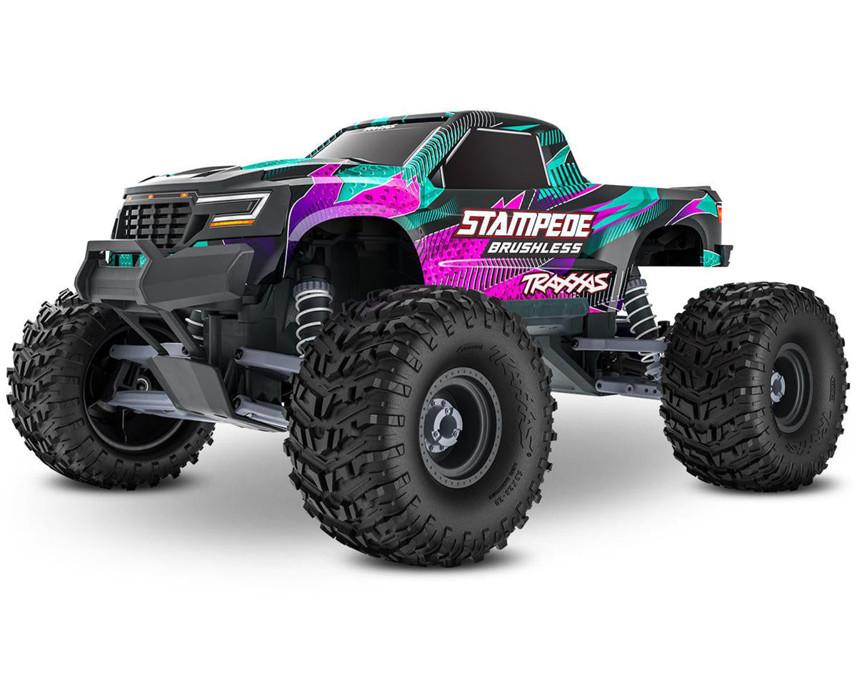 Traxxas - Stampede 2WD Brushless (Rosa)