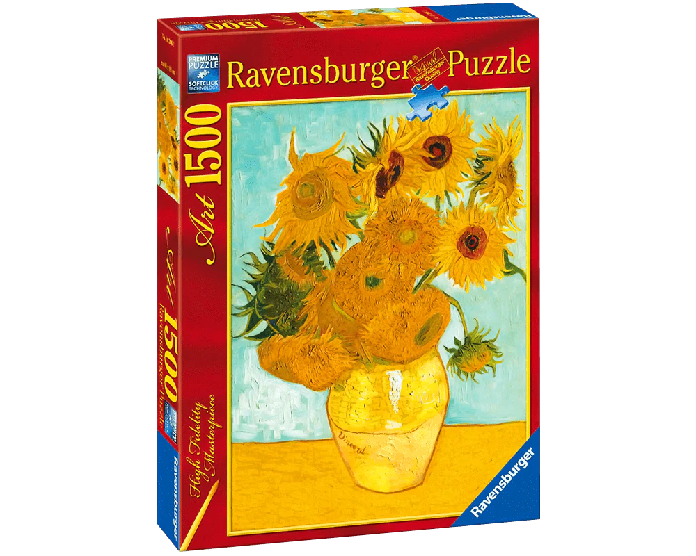 Ravensburger - Rompecabezas: Van Gogh - Los girasoles 1500 piezas