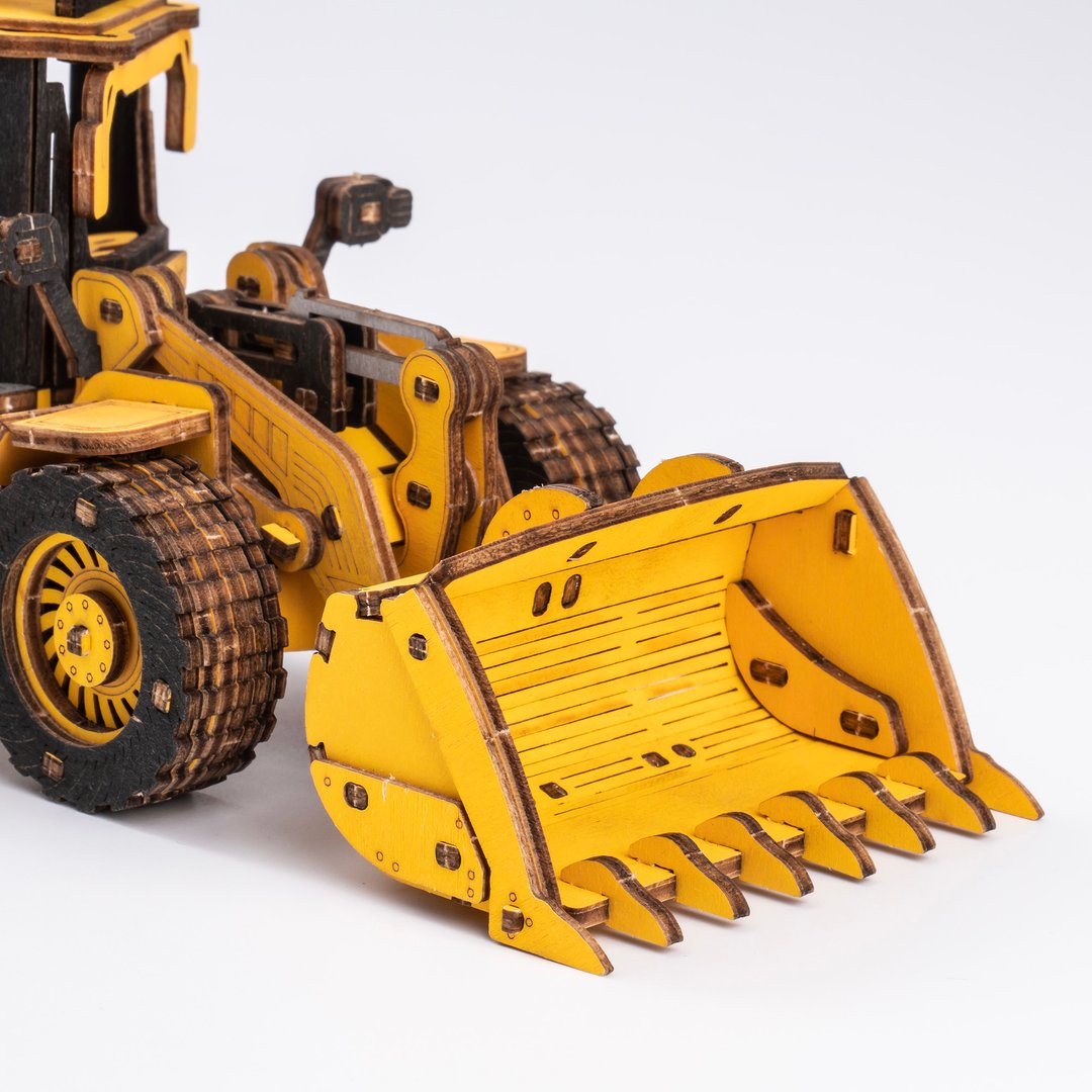 Robotime - Front-End Loader Wooden Puzzle