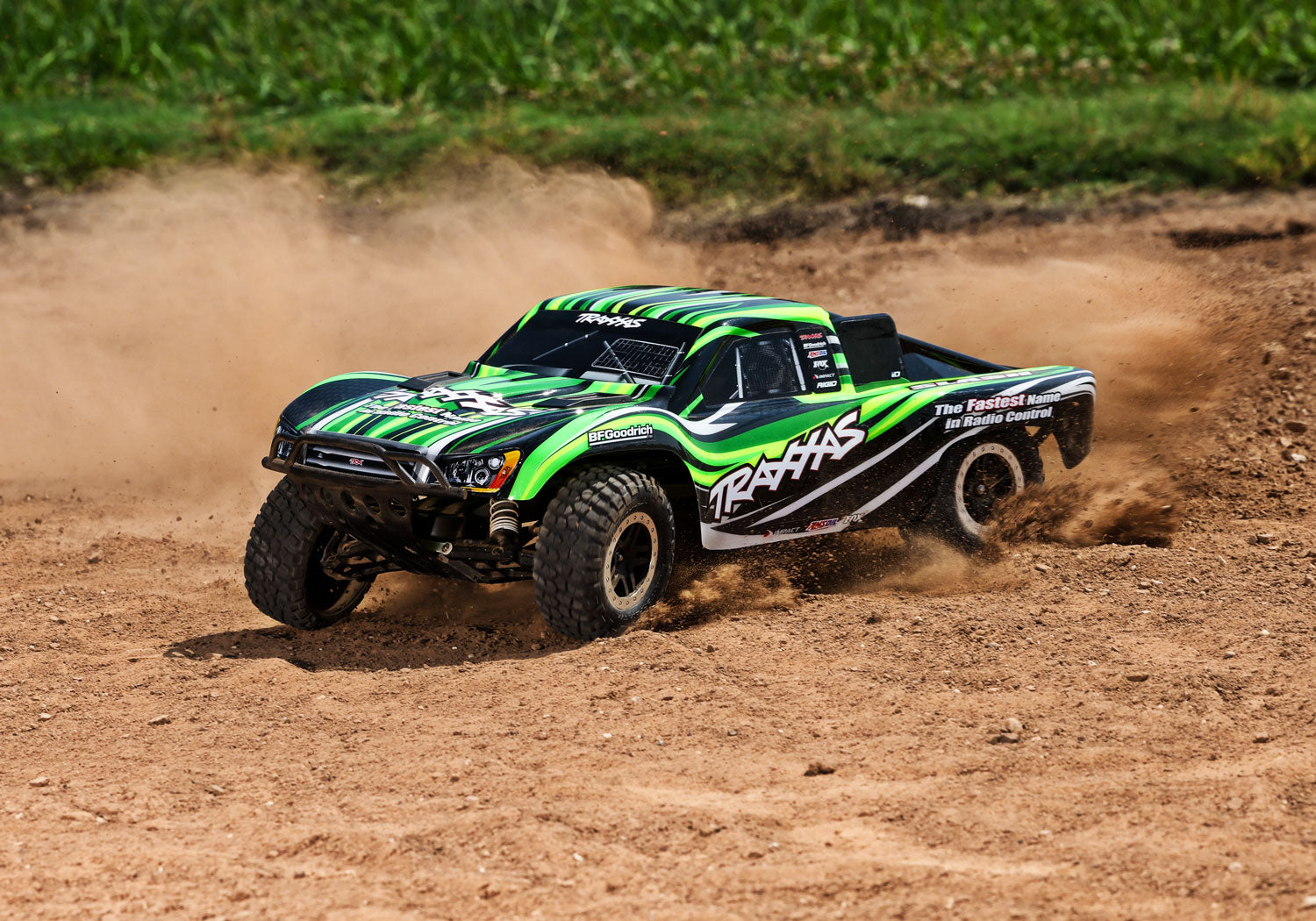 Traxxas - Slash 1/10 RTR 2WD Short Course Truck w/XL-5 ESC, TQ 2.4GHz Radio, Battery & USB-C Charger, Verde
