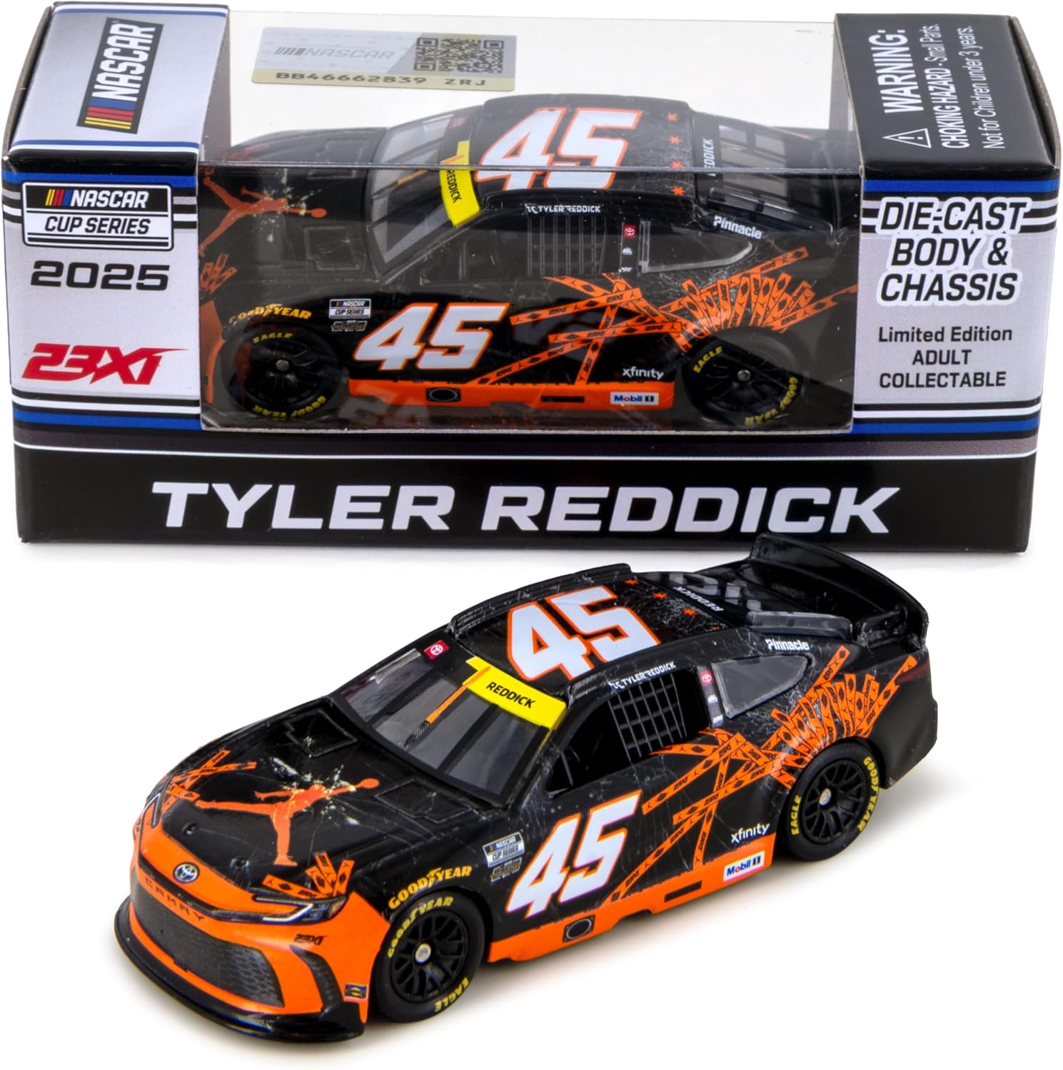 Lionel Racing - Tyler Reddick #45 2025 Jordan Brand Chicago, escala 1:64