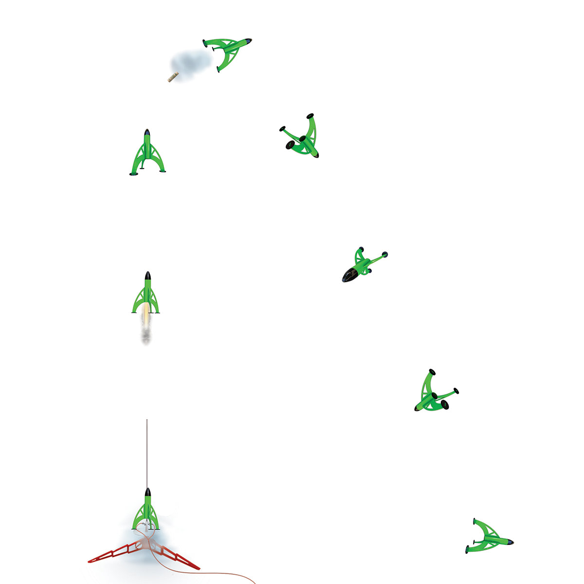 Estes - Luna Bug Rocket Launch Set, Intermediate