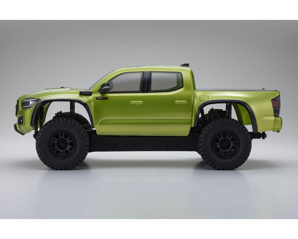 Kyosho - 1:10 Scale Radio Controlled Electric Powered 4WD KB10L Series readyset 2021 Toyota Tacoma TRD Pro Electric Lime