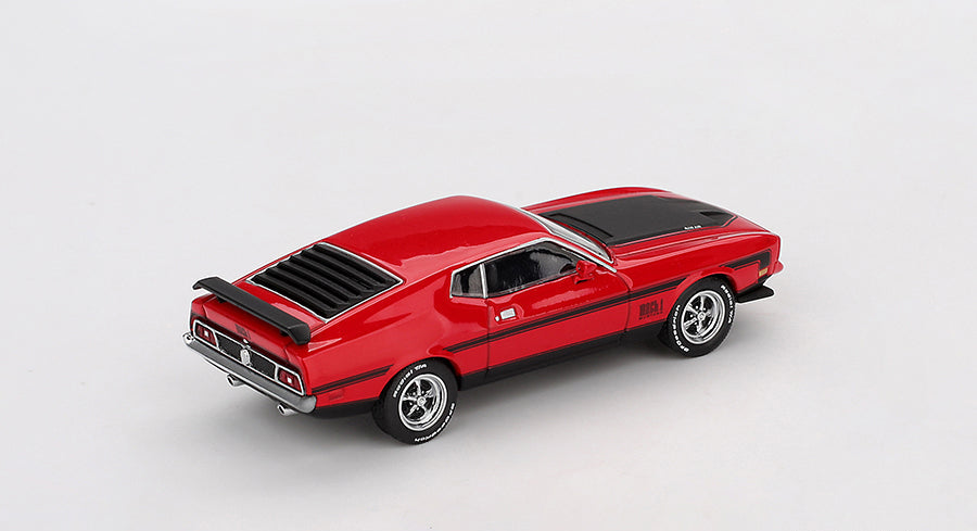 Mini GT - Ford Mustang Mach1 1971 Race Red 1/64