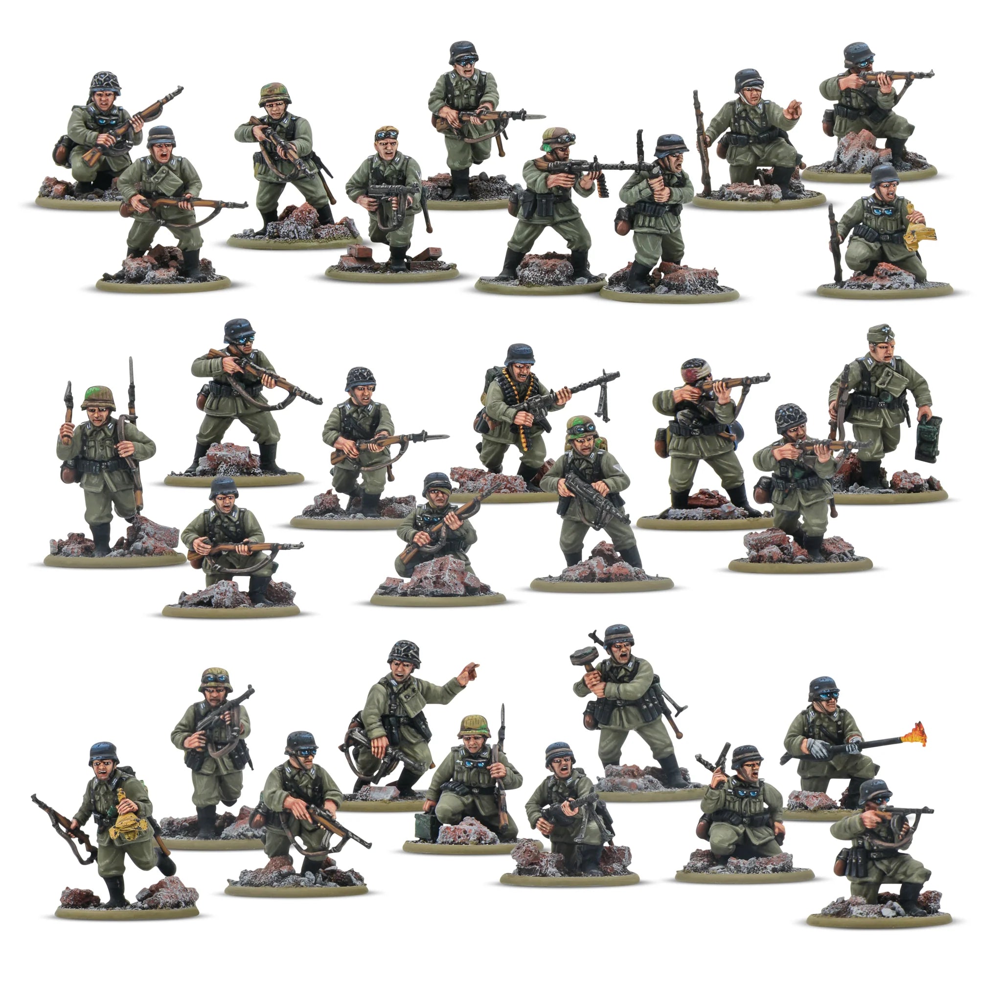 Warlord Games- German Veteran Infantry Platoon