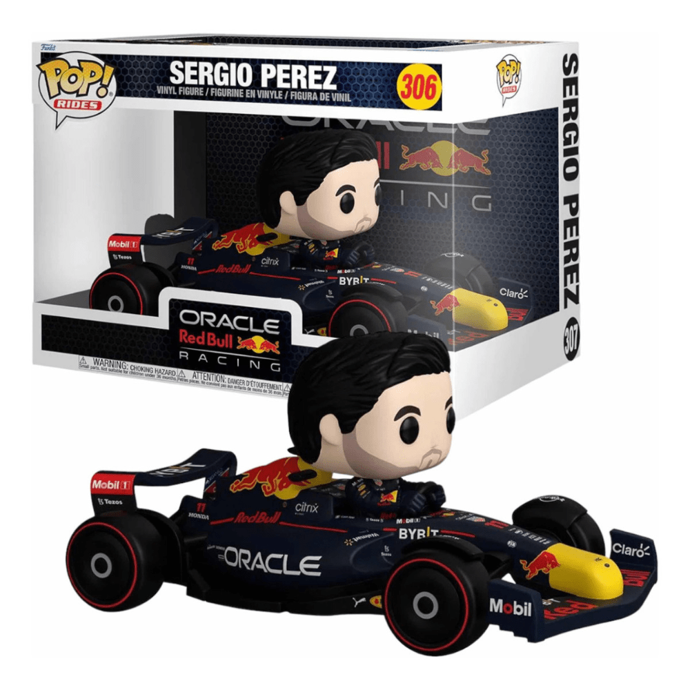 FUNKO POP Rides Super Deluxe: Formula 1 - Sergio Checo Perez, #306
