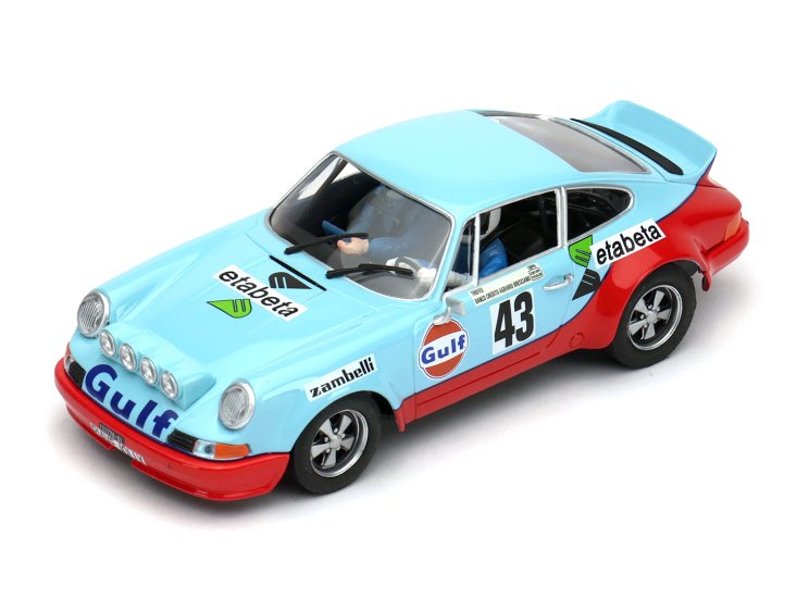 Fly - Porsche 911 Carrera RS - Gulf #43 Piave Jolly. - Análogo escala 1/32