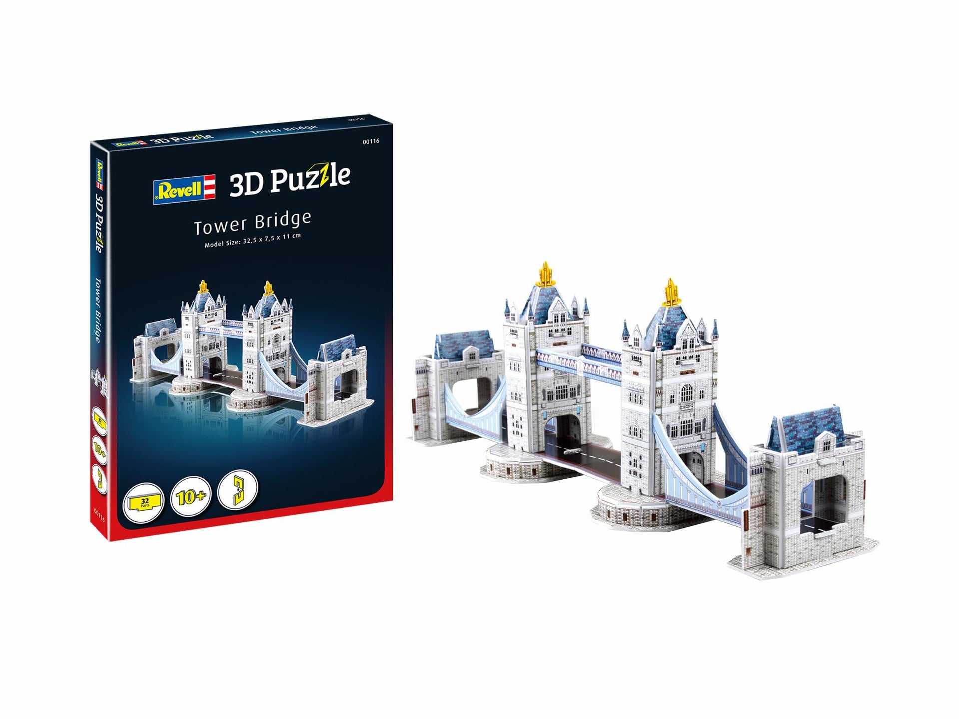Revell - Mini 3D Puzzle Tower Bridge