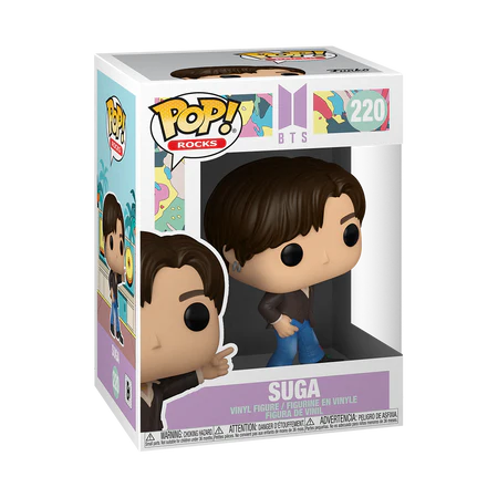 Funko Pop Rocks: BTS - Dynamite - Suga #220