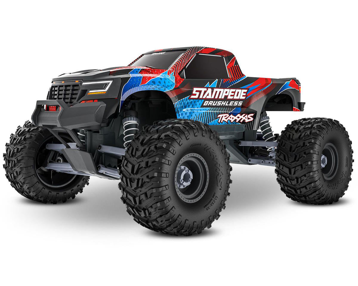 Traxxas - Stampede 2WD Brushless (Roja)