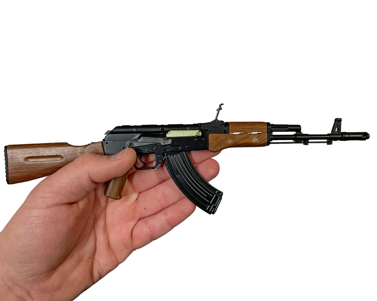 GoatGuns - Miniature 1/3 Scale Die-Cast AK47 Model Kit (Black)