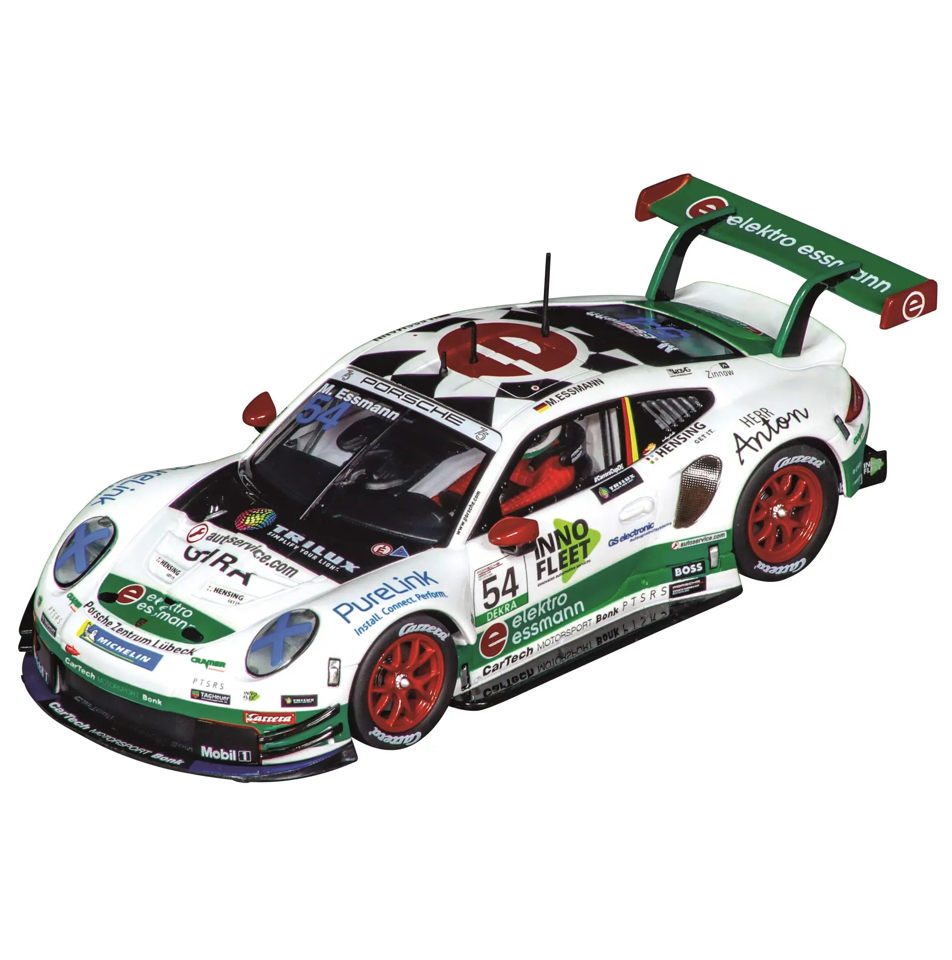 Carrera - "Porsche 911 "CarTech Motorsport Bonk, M. Essmann, No.54” Analogo, Escala 1/32
