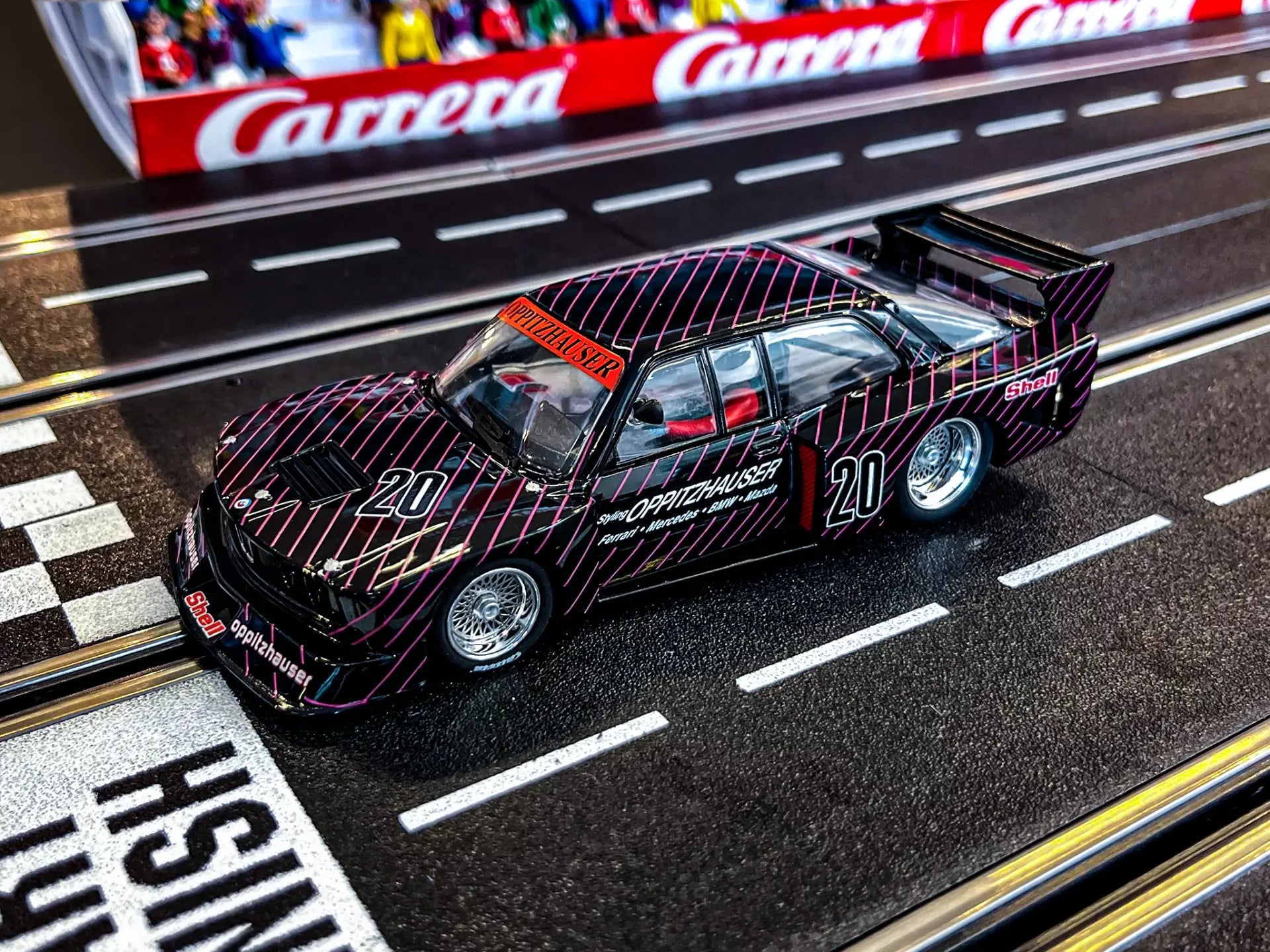 Carrera - BMW 320 Turbo Flachbau "Oppitzhauser, No.20" Digital, Escala 1/32