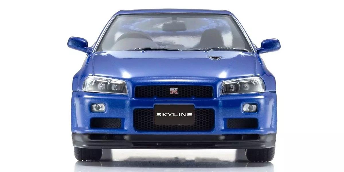 Kyosho - 1/43 NISSAN SKYLINE GT-R VSPEC2 (BLUE)