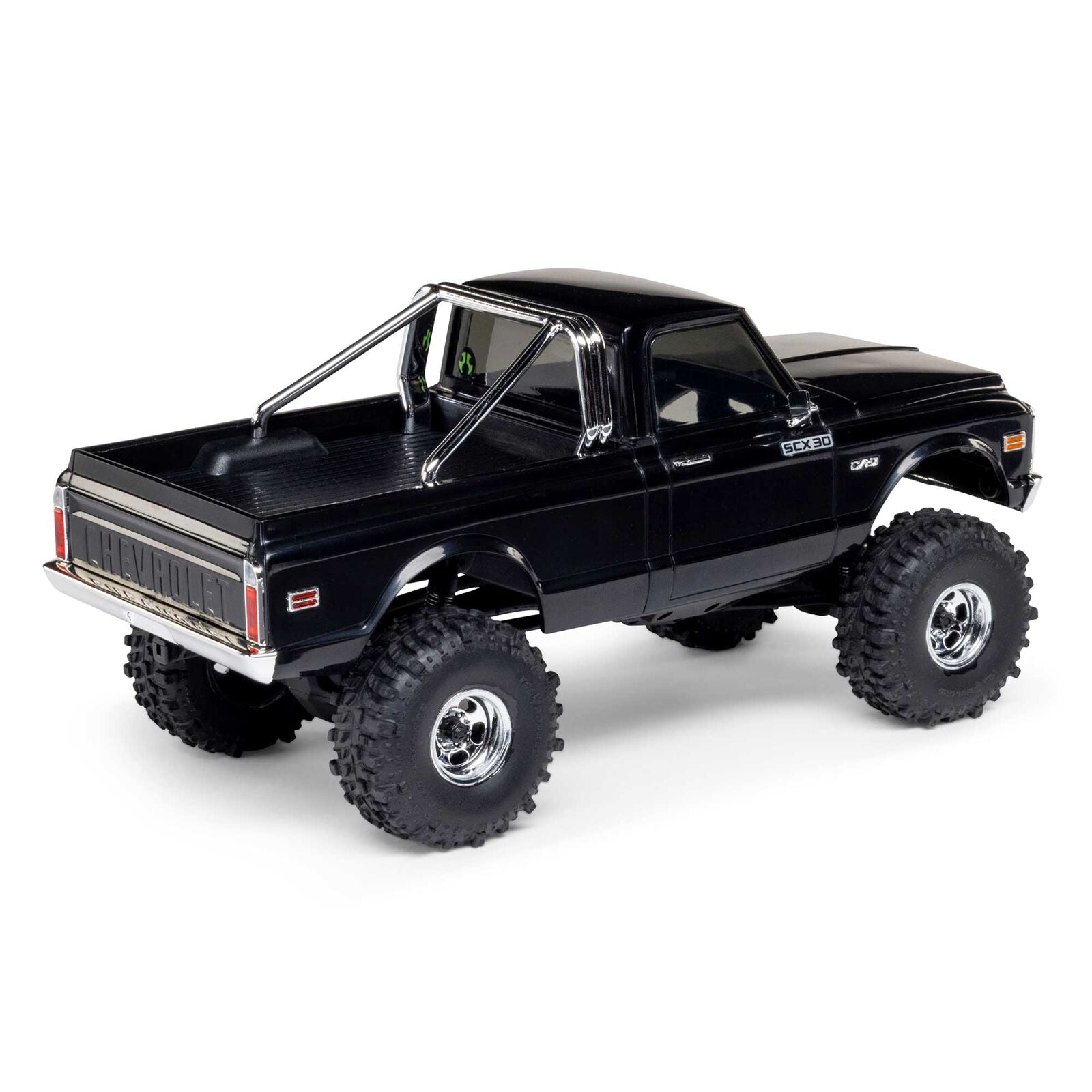 Axial - 1/30 Axial SCX30 Chevrolet K10 (Battery & Charger Included), Negra