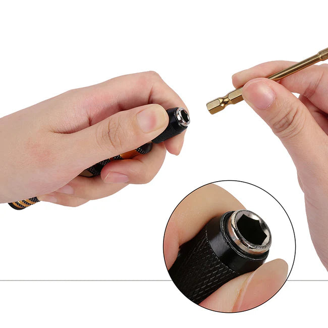 INJORA - 6-in-1 Hex Screwdrivers Nut Drivers Quick Change RC Tool Kit for FCX24 SCX24 AX24