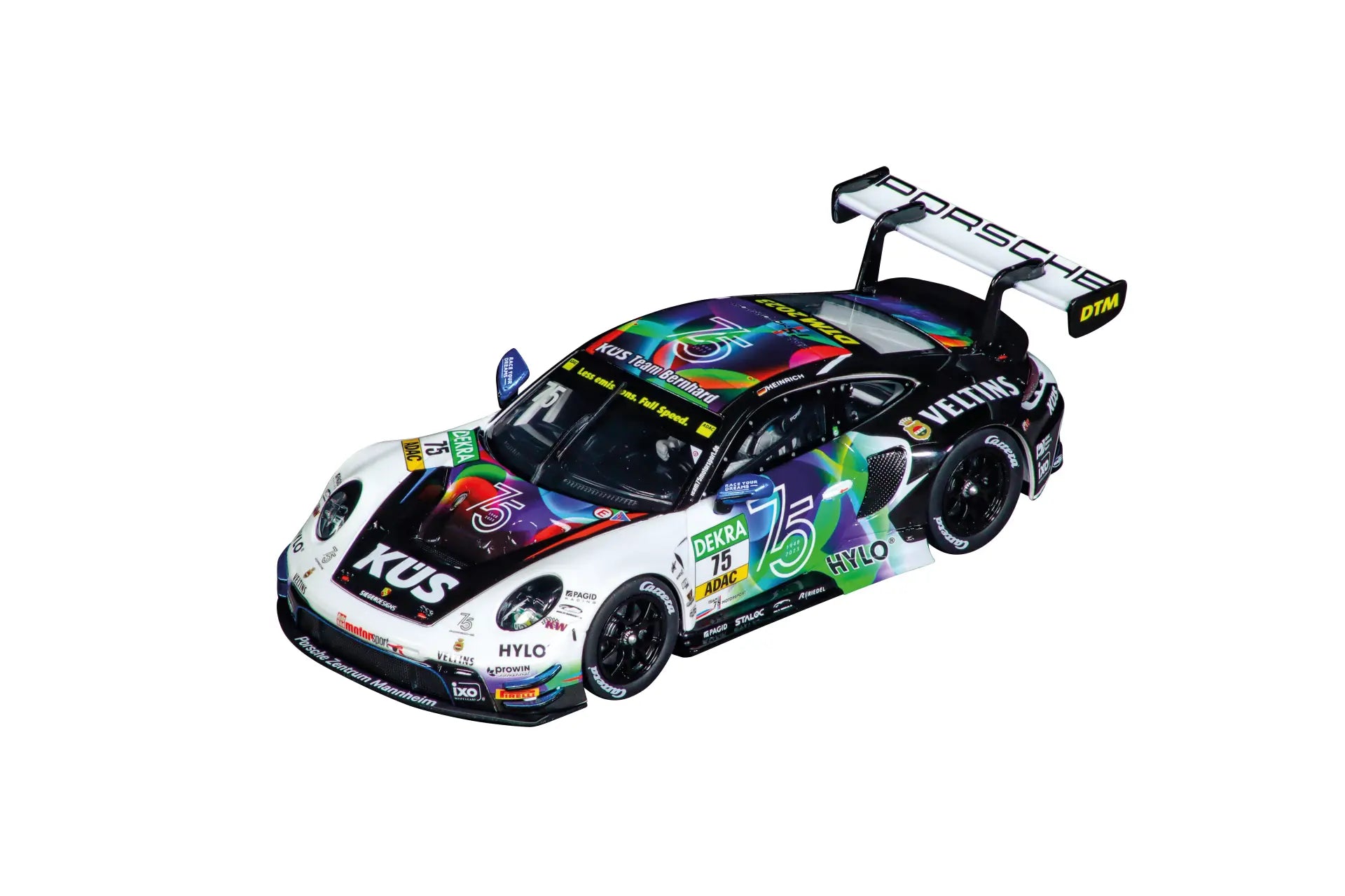 Carrera - "Porsche 911 GT3 R "Team Bernhard, No.75" DTM 2024" Analogo, Escala 1/32