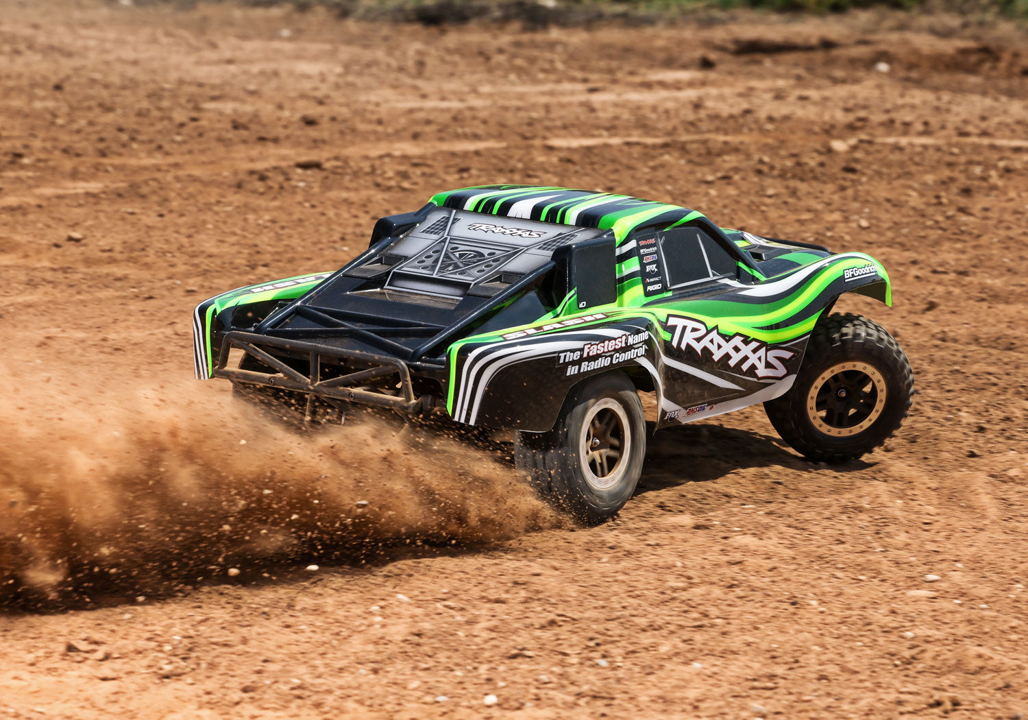 Traxxas - Slash 1/10 RTR 2WD Short Course Truck w/XL-5 ESC, TQ 2.4GHz Radio, Battery & USB-C Charger, Verde