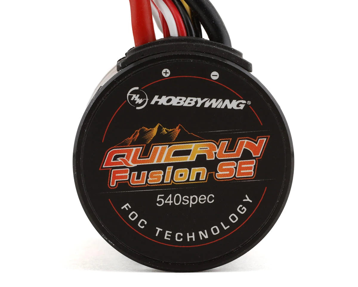 Hobbywing - QuicRun Fusion SE FOC 2-in-1 Crawler Brushless ESC & Motor System (1800Kv) (540 Spec)