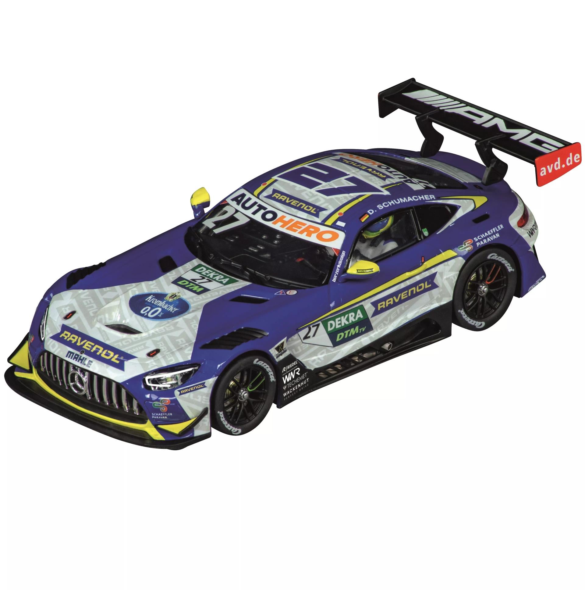 Carrera - Mercedes-AMG GT3 Evo "Mercedes-AMG Team Winward D.Schumacher, No.27" DTM 2022 - Análogo, escala 1/32