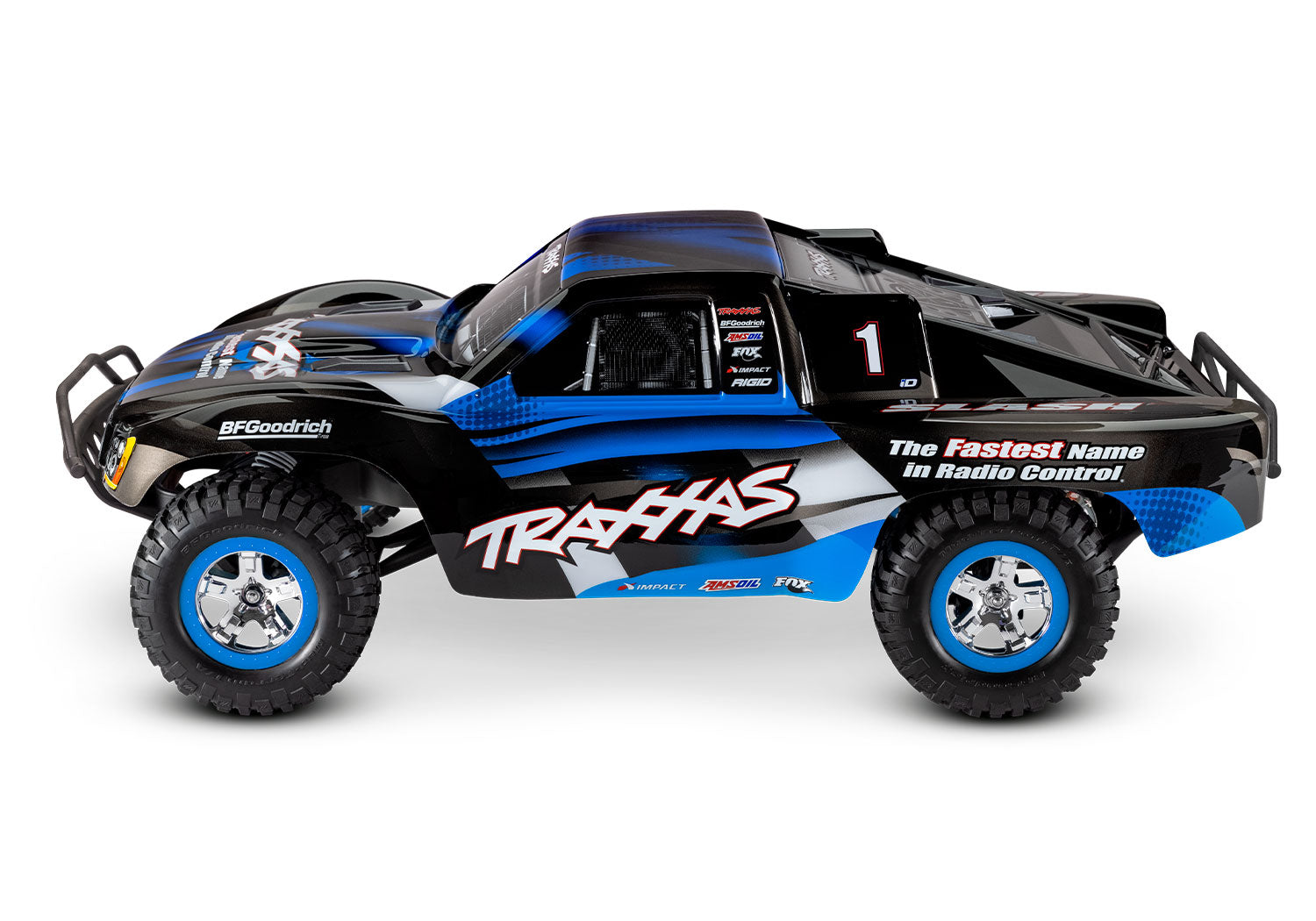 Traxxas - Slash 1/10-Scale 2WD Short Course Racing Truck with TQ™ 2.4GHz radio system, Azul