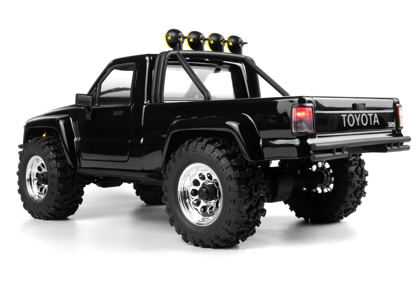 HPI Racing - Venture18 Flux 1985 Toyota Hilux SR5, Brushless, Black