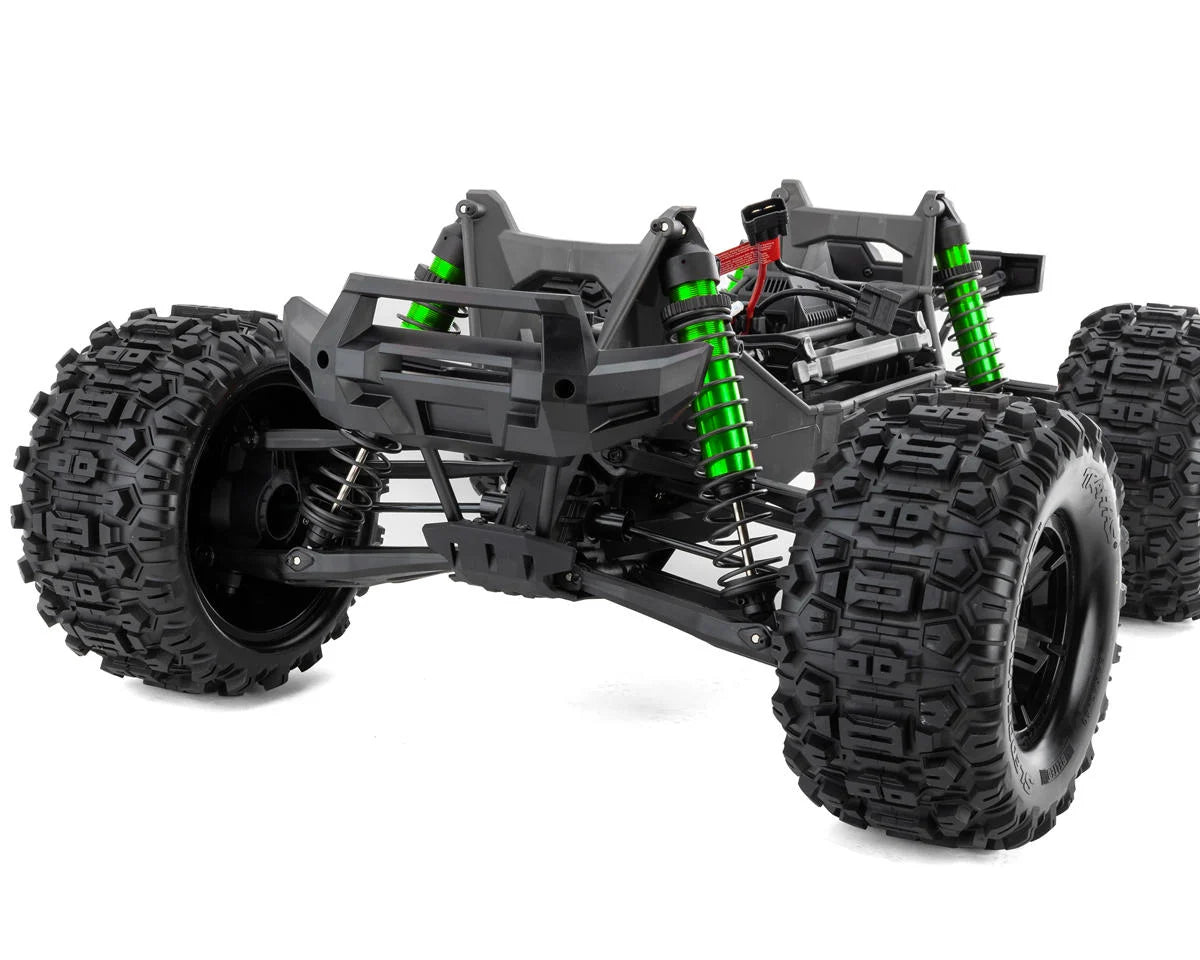Traxxas - X-Maxx 8S 1/6 4WD Brushless RTR Monster Truck w/2.4GHz TQi Radio, TSM & Belted Tires, Naranja