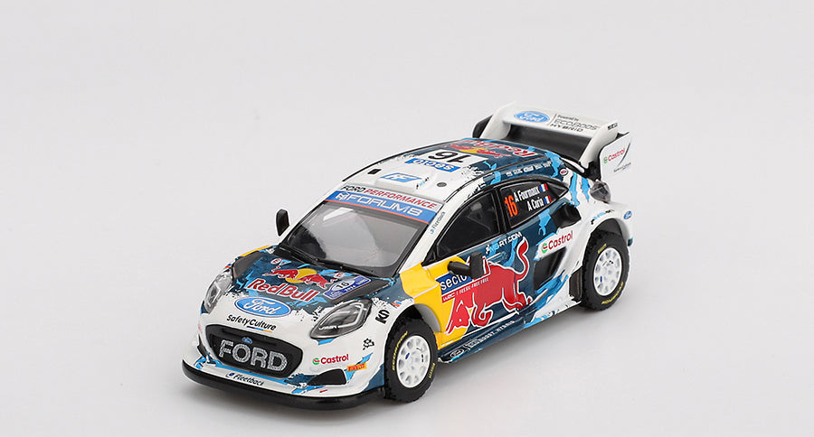 Mini GT - Ford Puma Rally1 #16 M-Sport Ford WRT 2024 Rally Finland 3rd Place 1/64