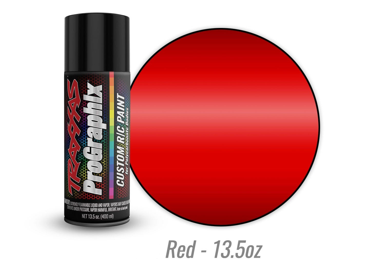Traxxas - ProGraphix "Race Red" Custom R/C Lexan Spray Paint (13.5oz)