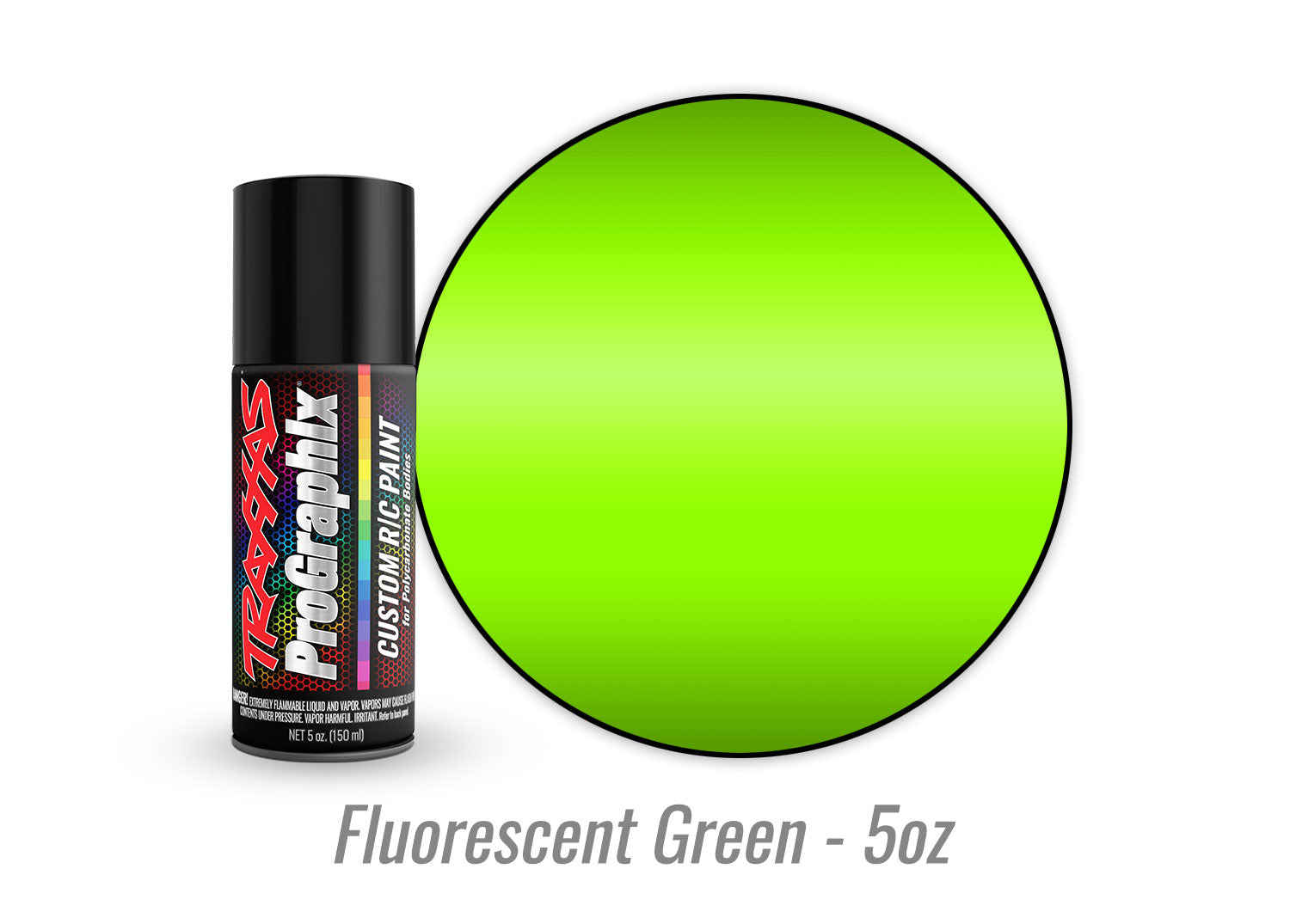 Traxxas - ProGraphix "Fluorescent Green" Custom R/C Lexan Spray Paint (5oz)