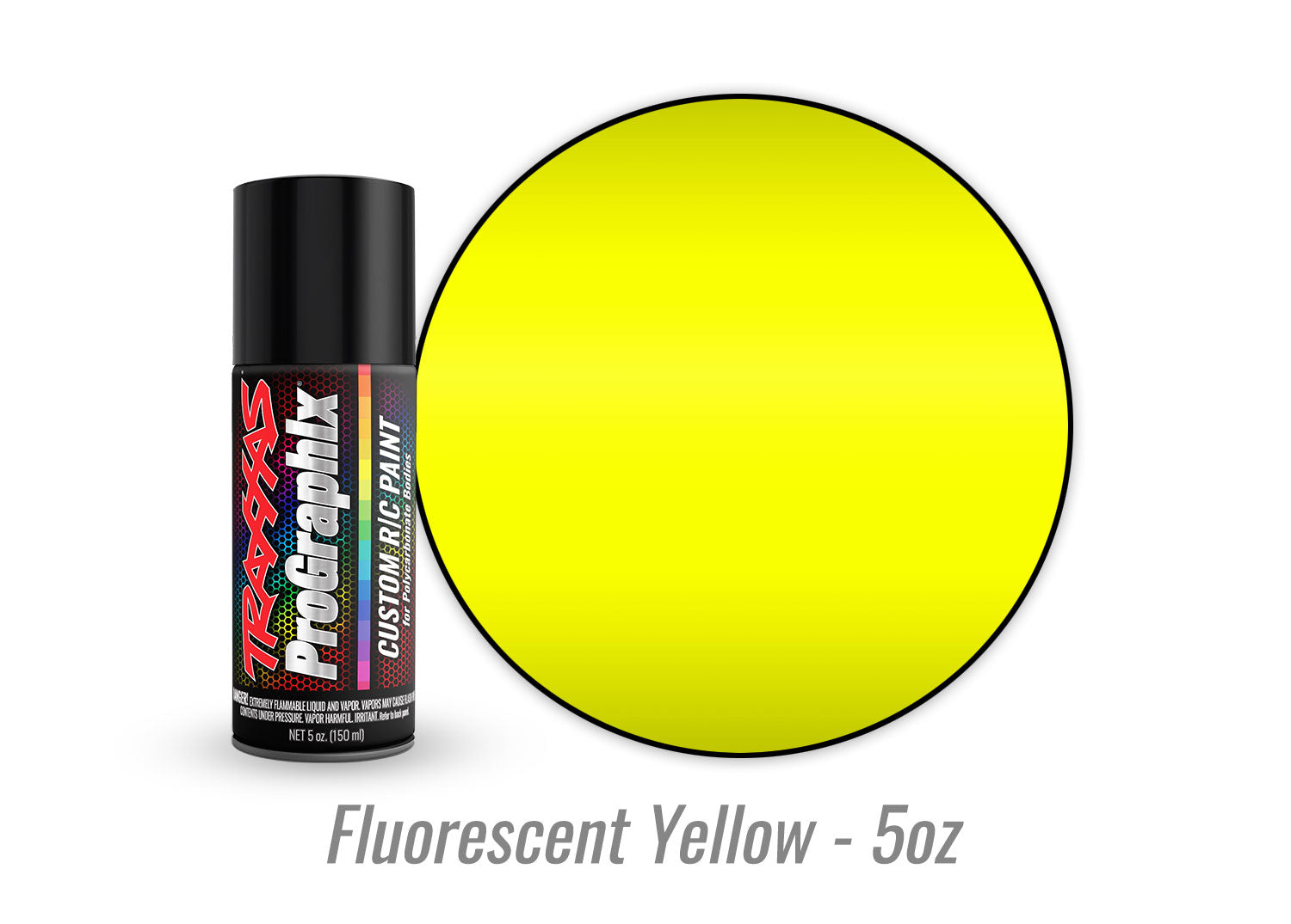 Traxxas - ProGraphix "Fluorescent Yellow" Custom R/C Lexan Spray Paint (5oz)