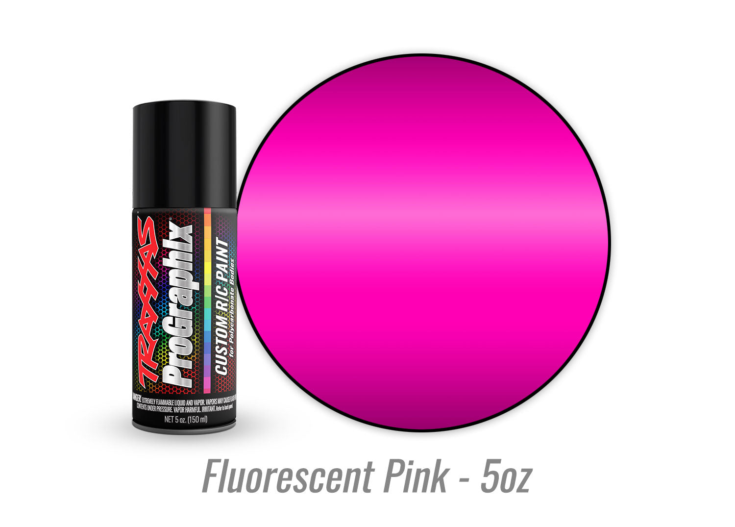 Traxxas - ProGraphix "Fluorescent Pink" Custom R/C Lexan Spray Paint (5oz)