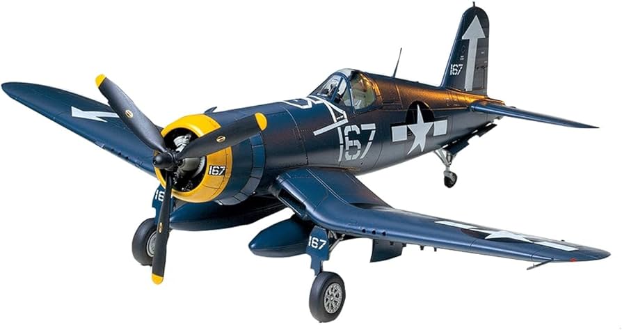 Tamiya - 1/48 Vought F4U-1D Corsair Plastic Model Airplane Kit